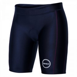 Womens Activate Shorts Black/Wine